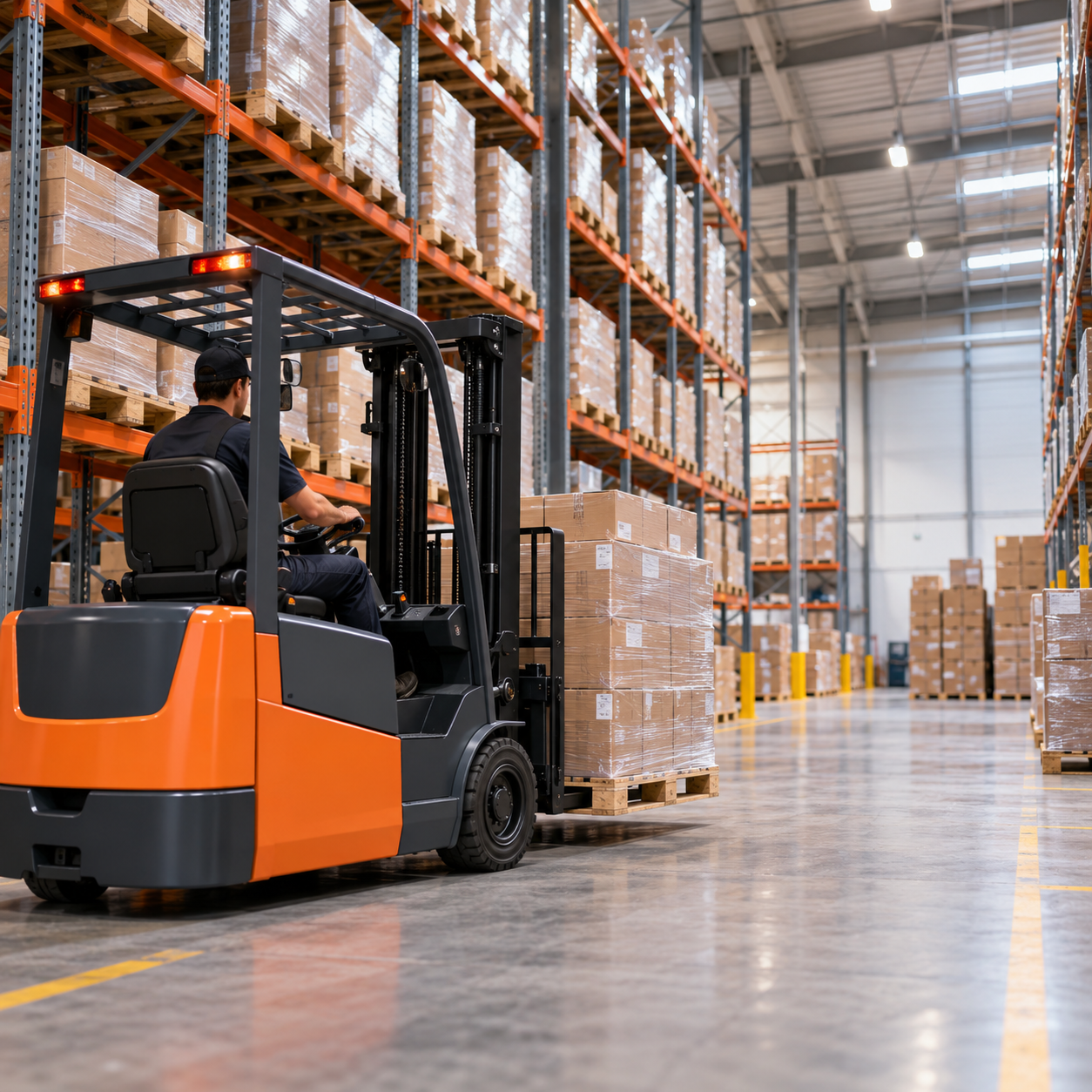 Mudança ou reorganização de estoque